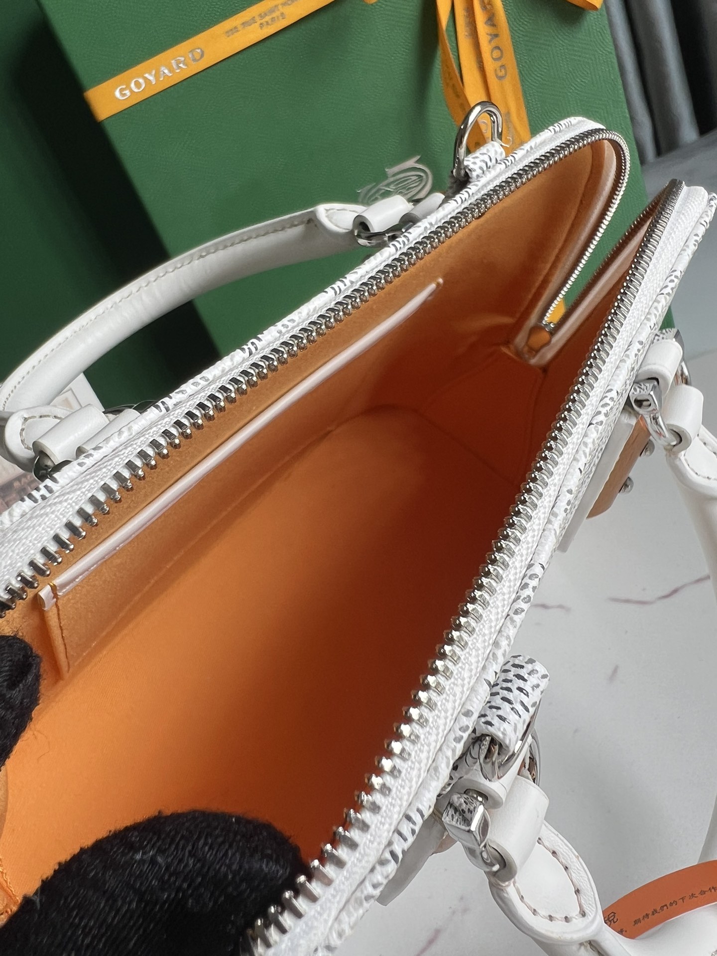 Goyard Women Vendôme Mini Bag-White VENDO2MINTY