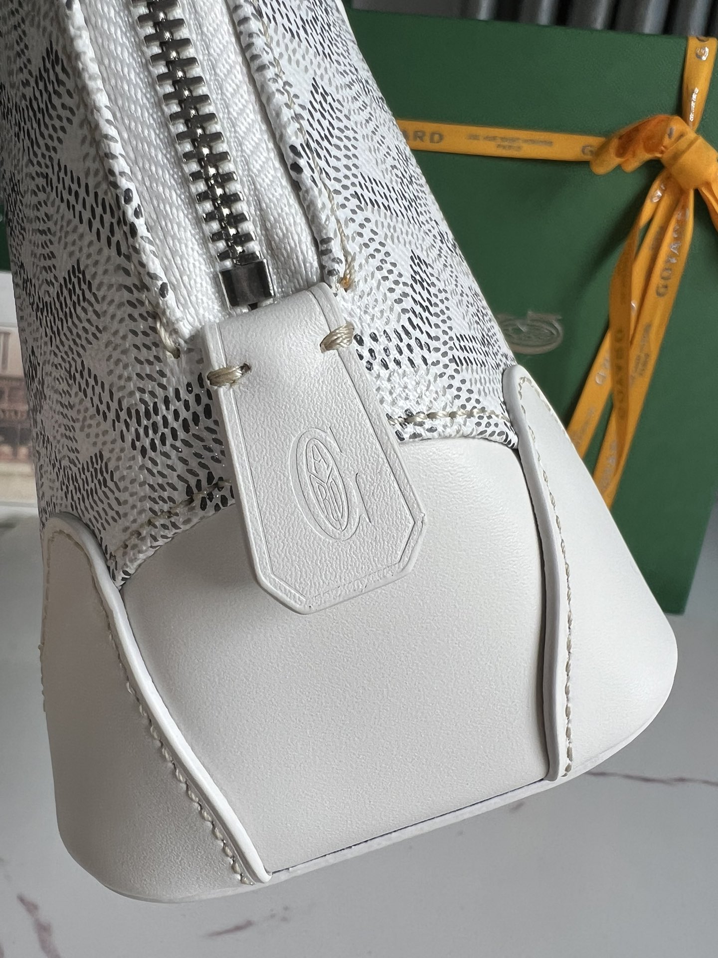 Goyard Women Vendôme Mini Bag-White VENDO2MINTY