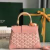 Goyard Saigon Mini Souple Limited Pink Canvas & Calfskin