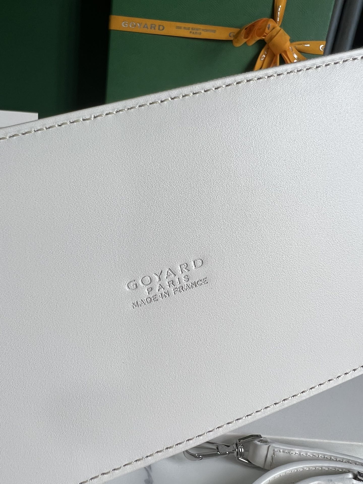 Goyard Women Vendôme Mini Bag-White VENDO2MINTY