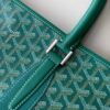 GOYARD Goyardine Calfskin Morvan Document Casegreen