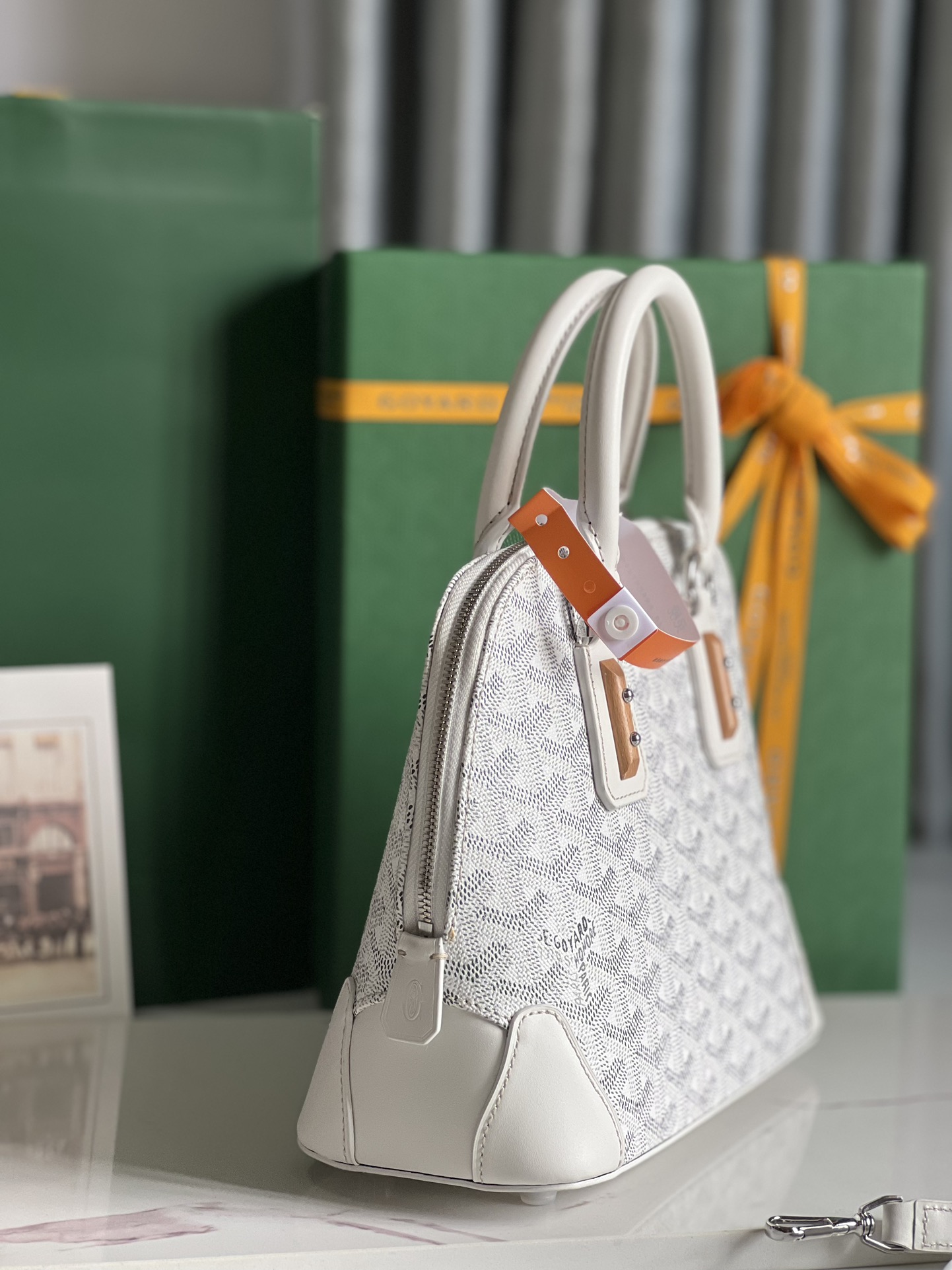 Goyard Women Vendôme Mini Bag-White VENDO2MINTY