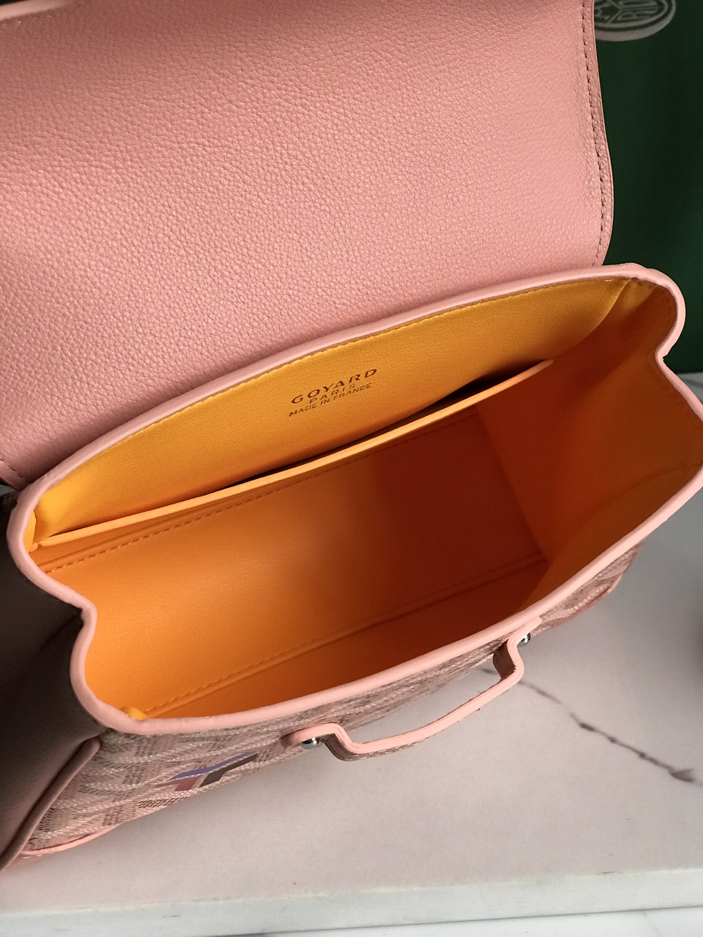 Goyard Saigon Mini Souple Limited Pink Canvas & Calfskin