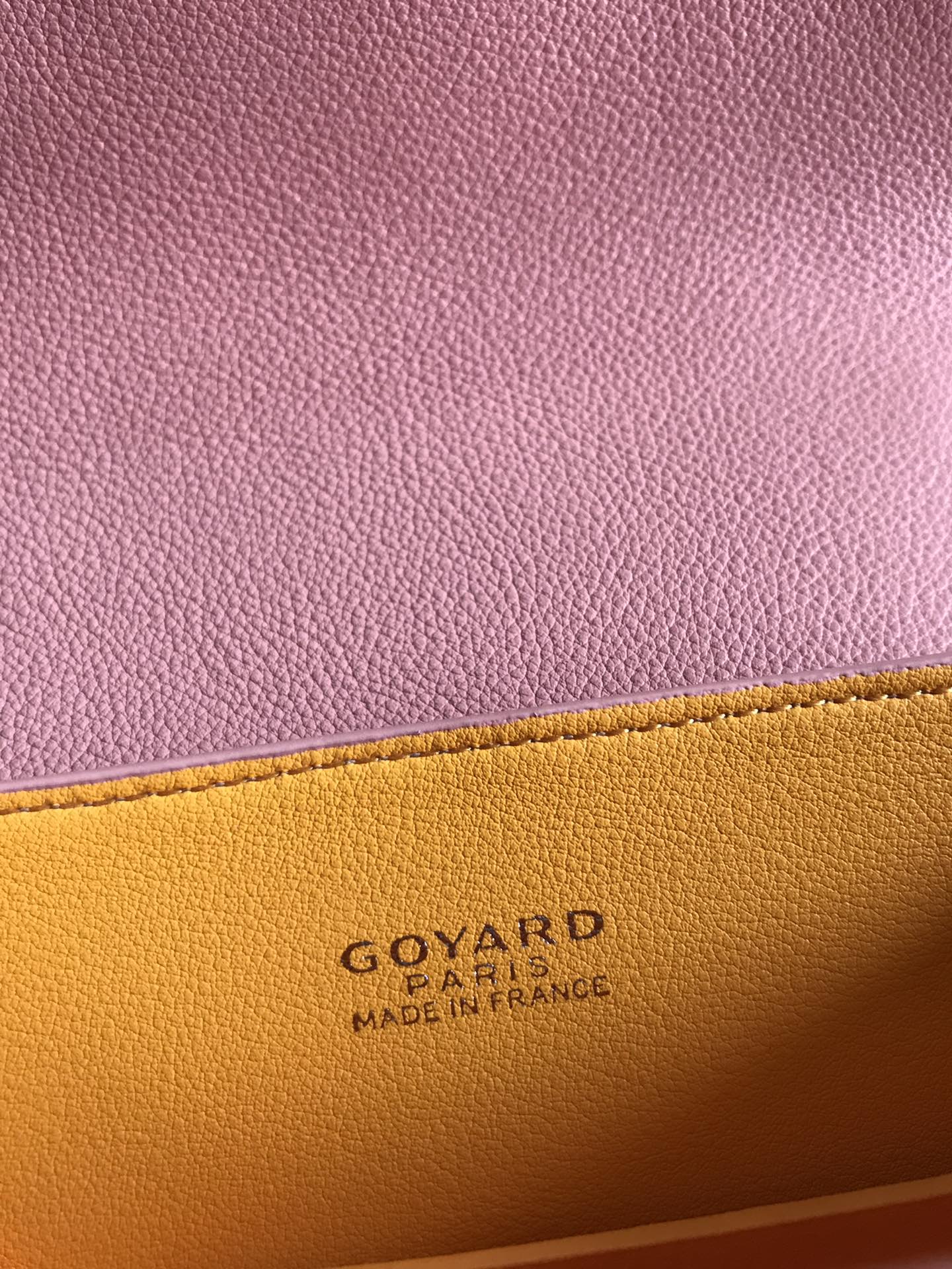 Goyard Saigon Mini Souple Limited Pink Canvas & Calfskin