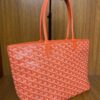 GOYARD Goyardine Artois PM orange 668430 |