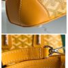 Goyard Yellow Goyardine Coated Canvas and Leather