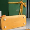 Goyard Yellow Goyardine Coated Canvas and Leather