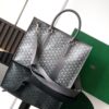 GOYARD Goyardine Calfskin Morvan Document Case gray
