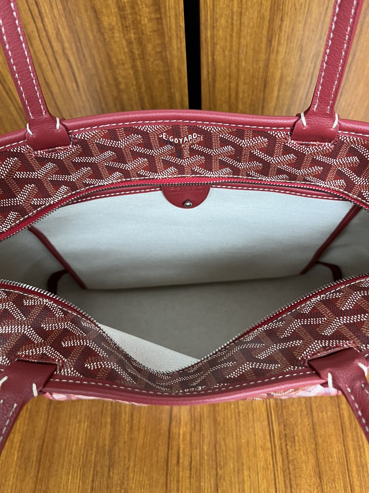 GOYARD Goyardine Artois PM Red 668430 |