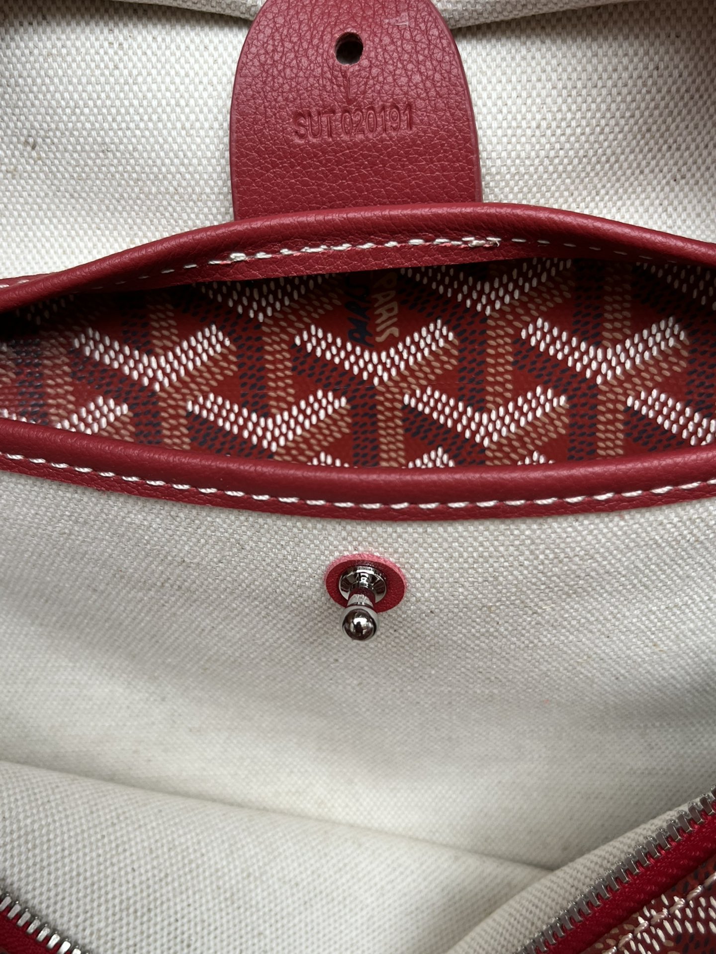 GOYARD Goyardine Artois PM Red 668430 |