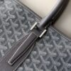 GOYARD Goyardine Calfskin Morvan Document Case gray