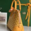 Goyard Yellow Goyardine Coated Canvas and Leather