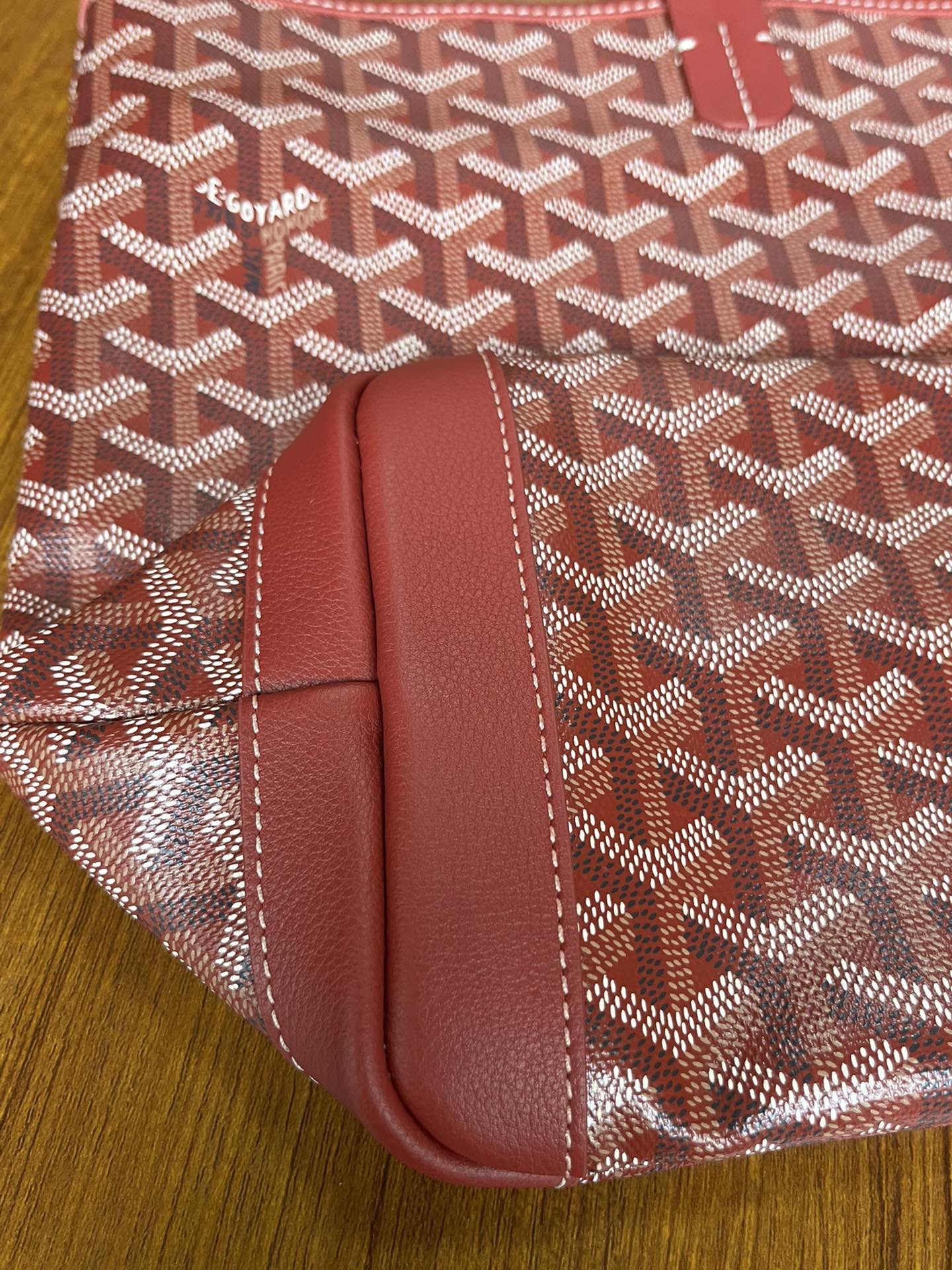 GOYARD Goyardine Artois PM Red 668430 |