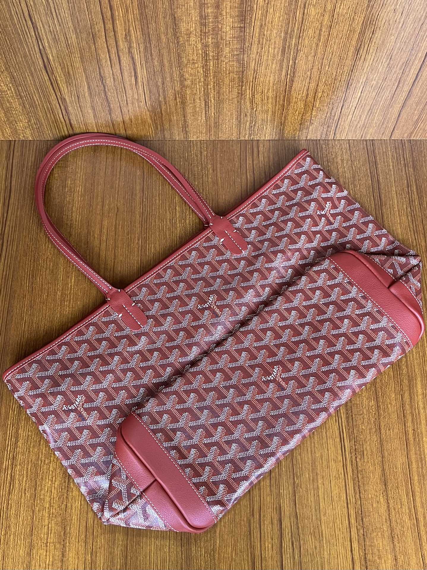 GOYARD Goyardine Artois PM Red 668430 |