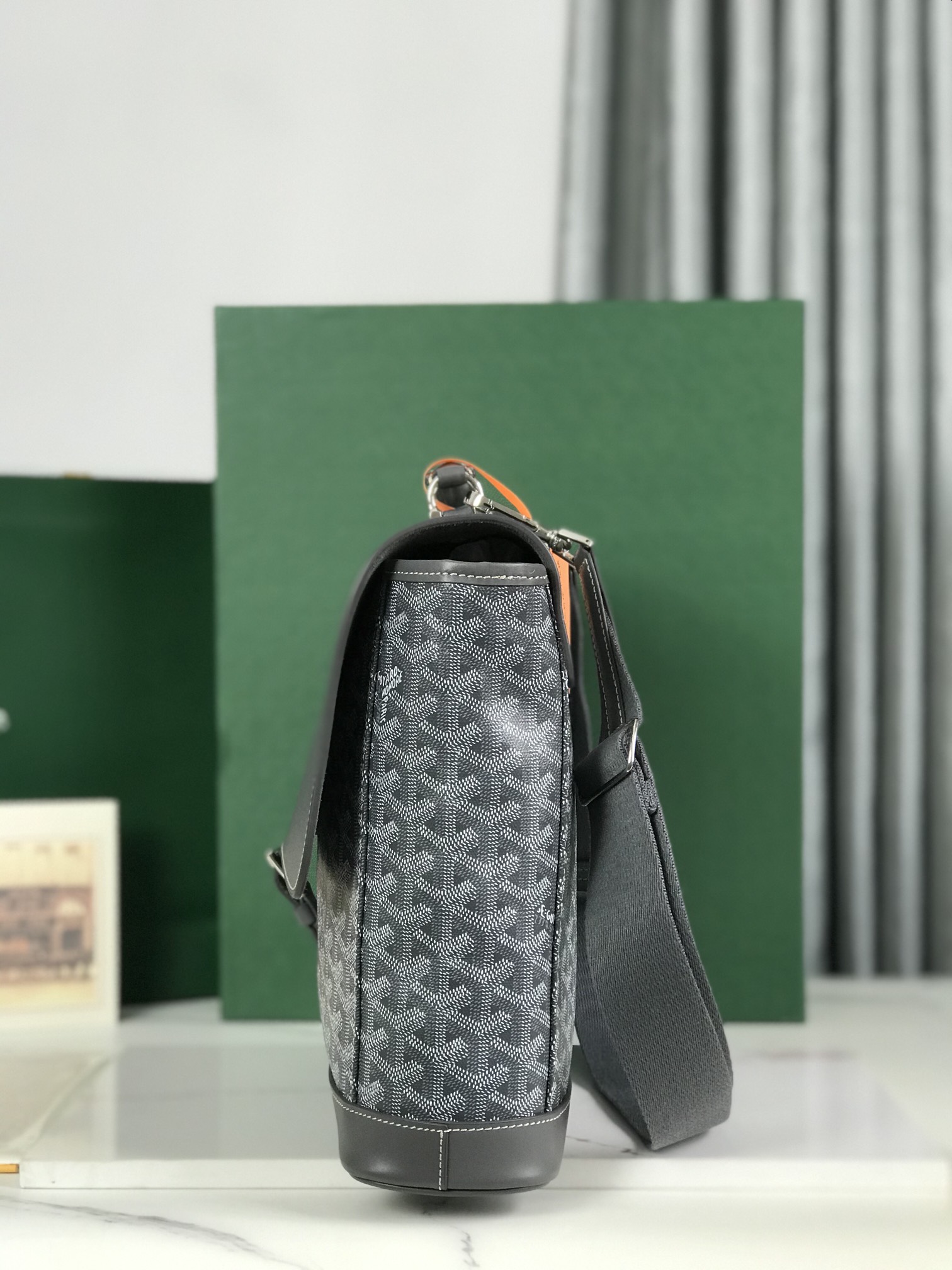 Goyard Pre-Owned 2023 Citadin two-way Bag |black gray
