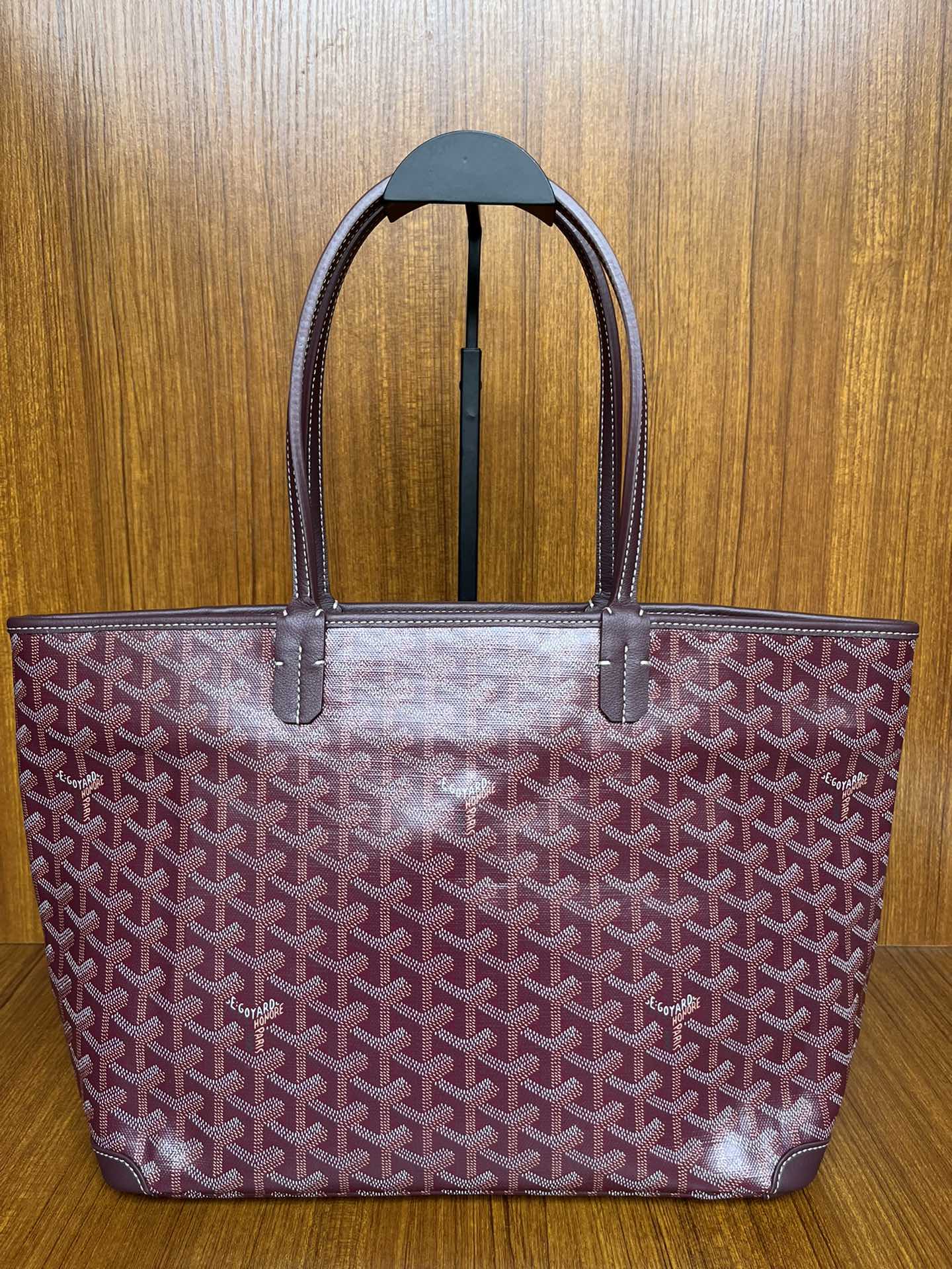 GOYARD Goyardine Artois PM Burgundy 1202449 |