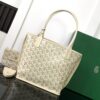Goyard Angers Women's Handbag in White PVC Plastic