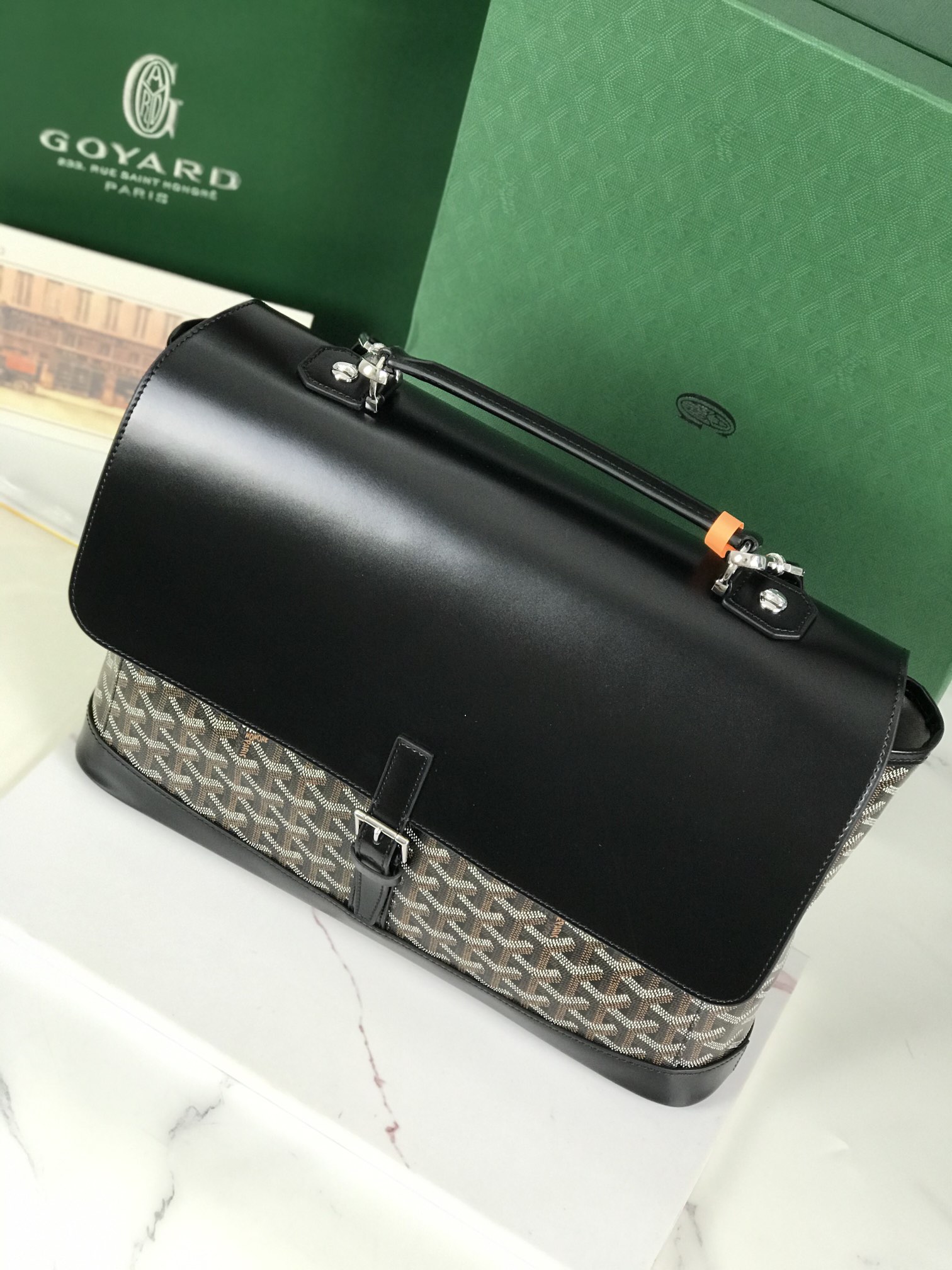 Goyard Goyardine Citadin - Black Handle Bags, Handbags - GOY48250