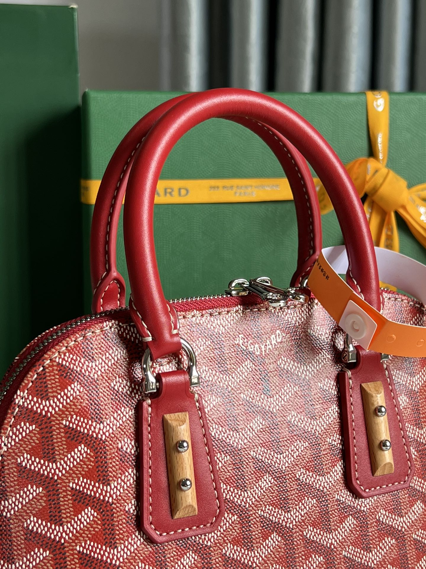 GOYARD Goyardine Mini Vendome Red 1491442 |