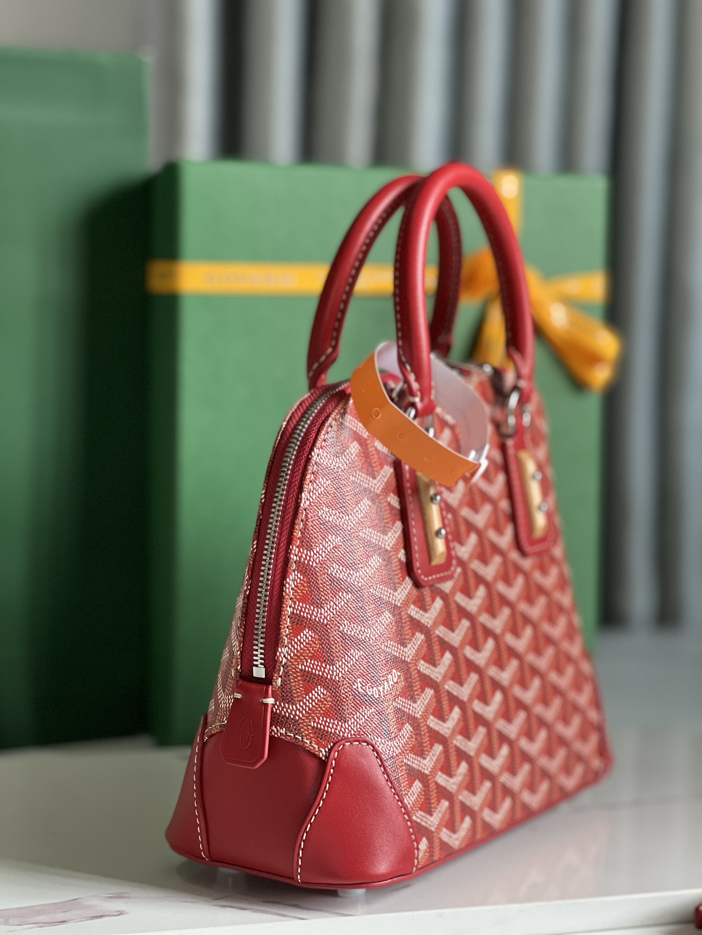 GOYARD Goyardine Mini Vendome Red 1491442 |