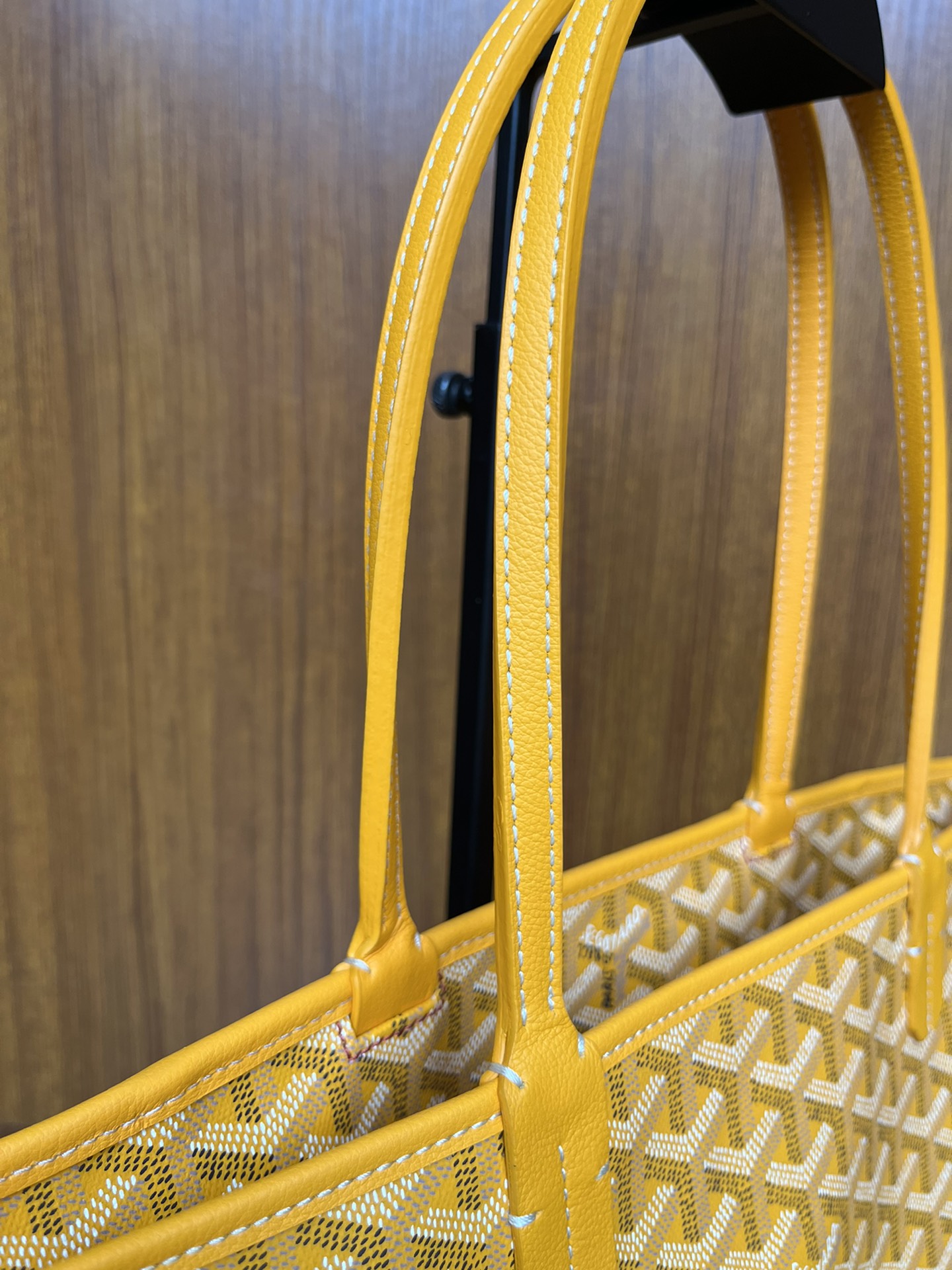 Goyard yellow Goyardine Coated Canvas and Leather Artois MM Tote | eBay