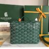 GOYARD Goyardine Muse Vanity Case Green 1097513