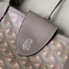 Goyard Sumo and Beige Luxury Leather Top Handle Bag