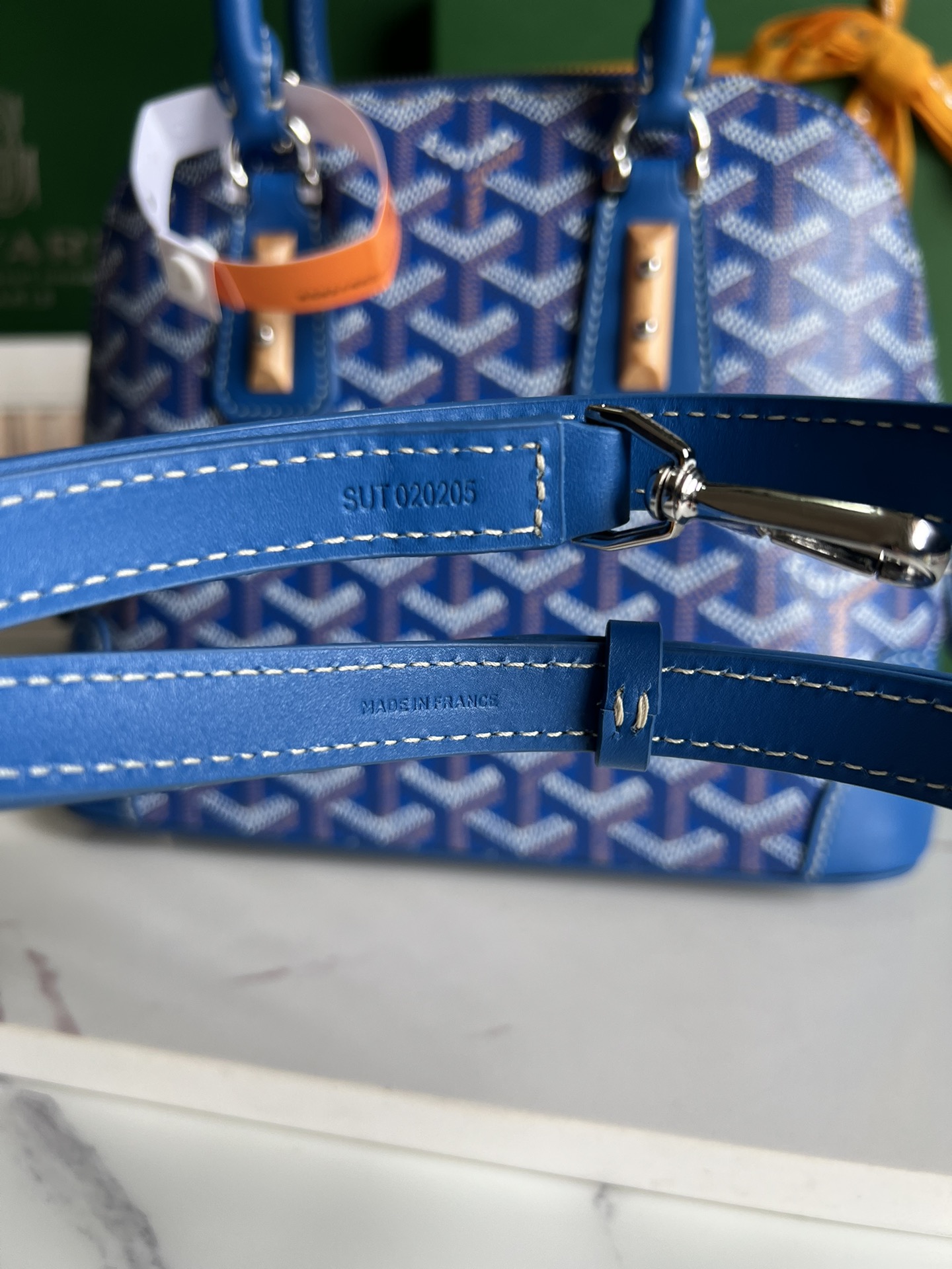 Goyard Blue VENDOME Mini Tote Bag aa50977