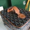 Goyard Brown  Goyardine Muse Vanity Case Cloth Cloth