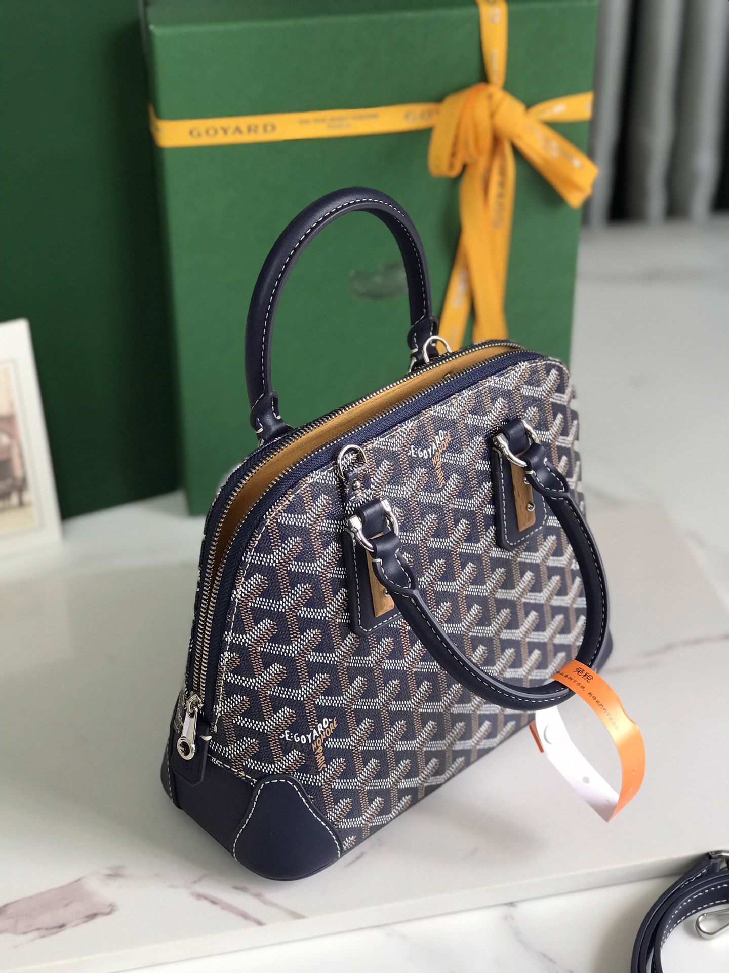 Goyard blue navy VENDOME Mini Tote Bag aa50977 134853565