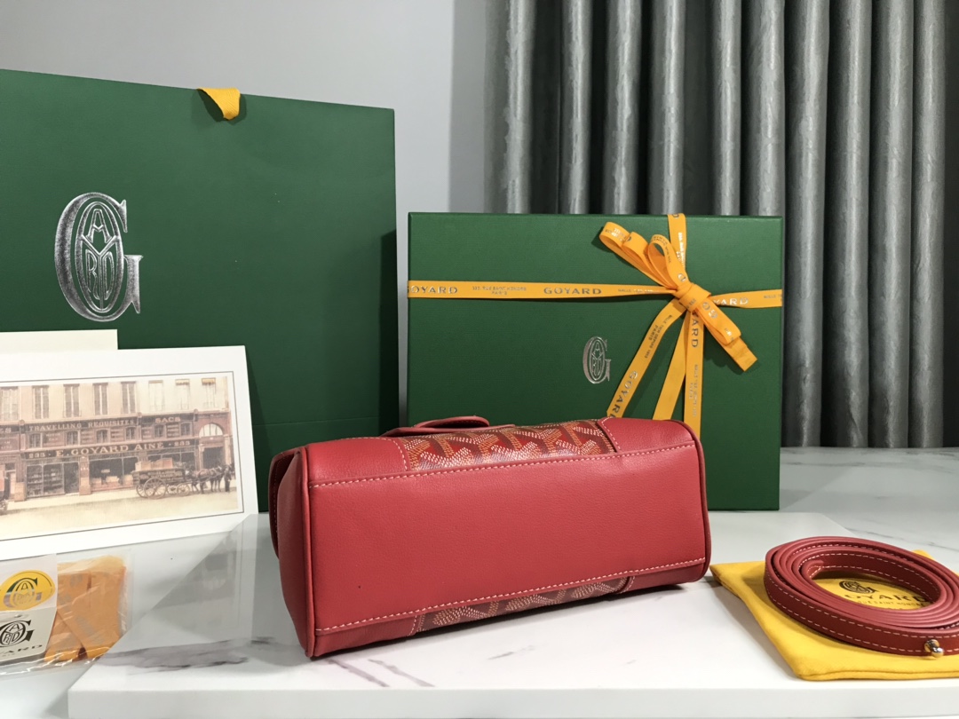 Goyard Pre-Owned Mini Soft Saïgon Tote Bag | Red