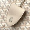 Goyard White Goyardine Coated Canvas and Leather Saint Louis PM Tote Goyard