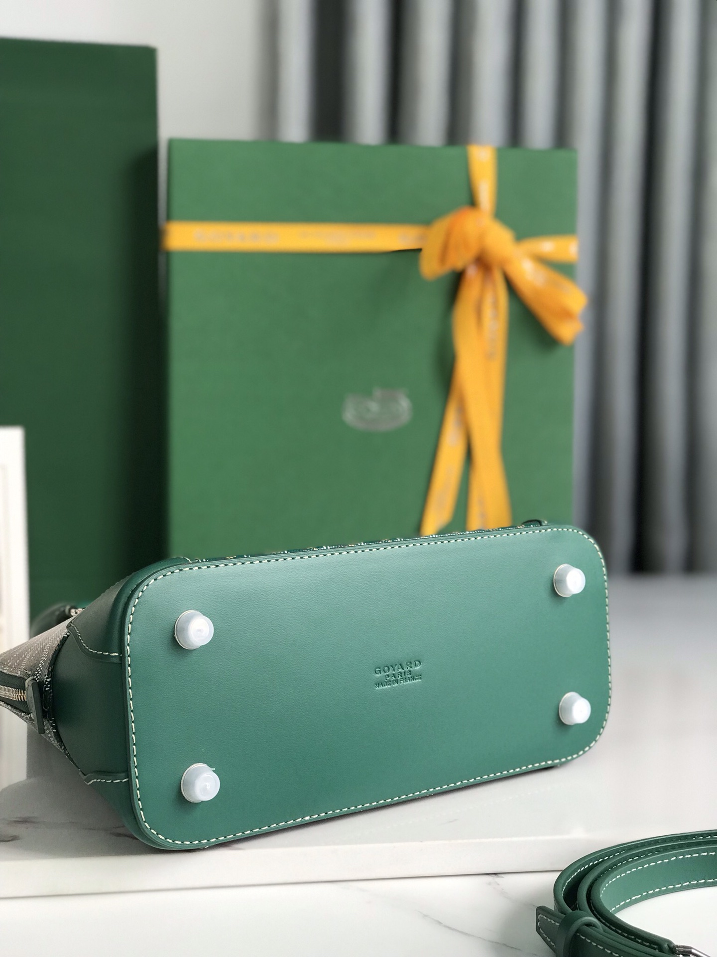 GOYARD Goyardine Mini Vendome Green 1391455 |