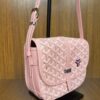 GOYARD Goyardine Belvedere II PM Messenger Bag Pink 1171922