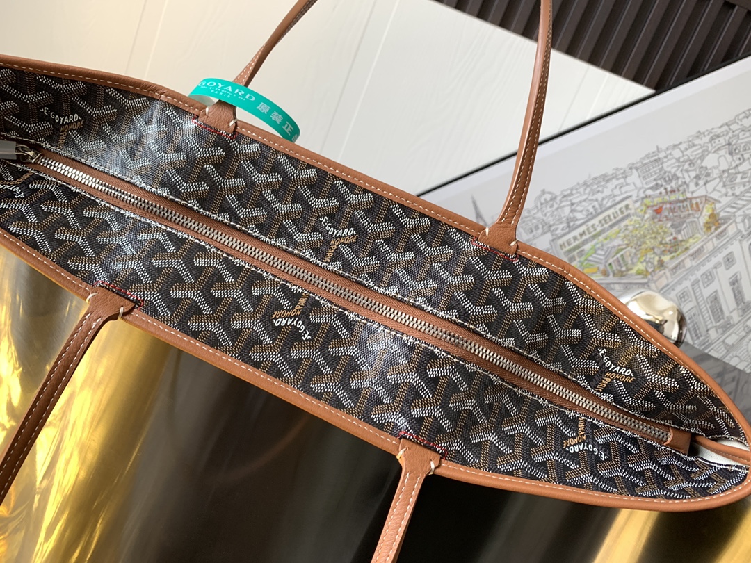 FWRD Renew Goyard Saint Louis PM Tote Bag in Black