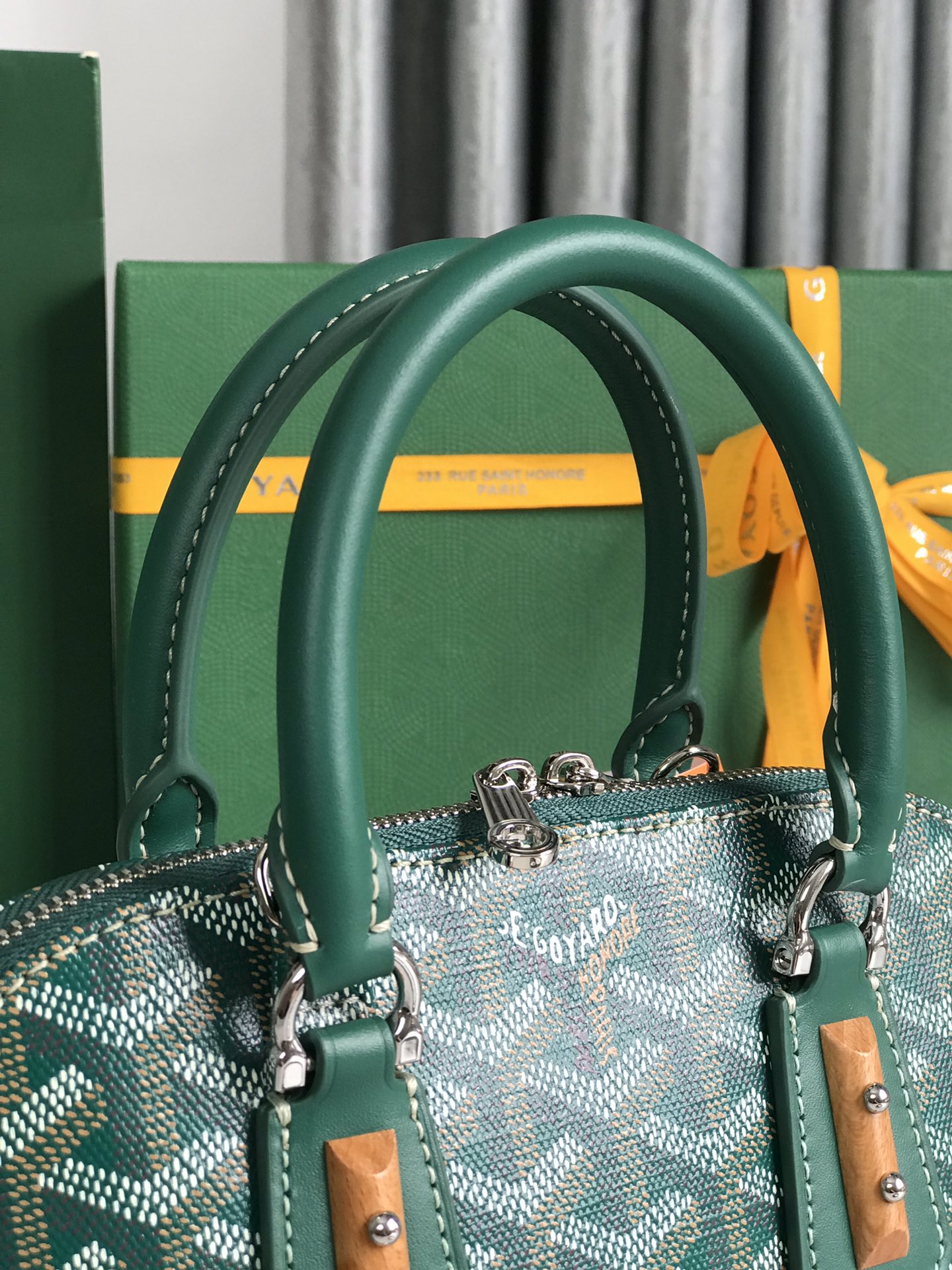 GOYARD Goyardine Mini Vendome Green 1391455 |