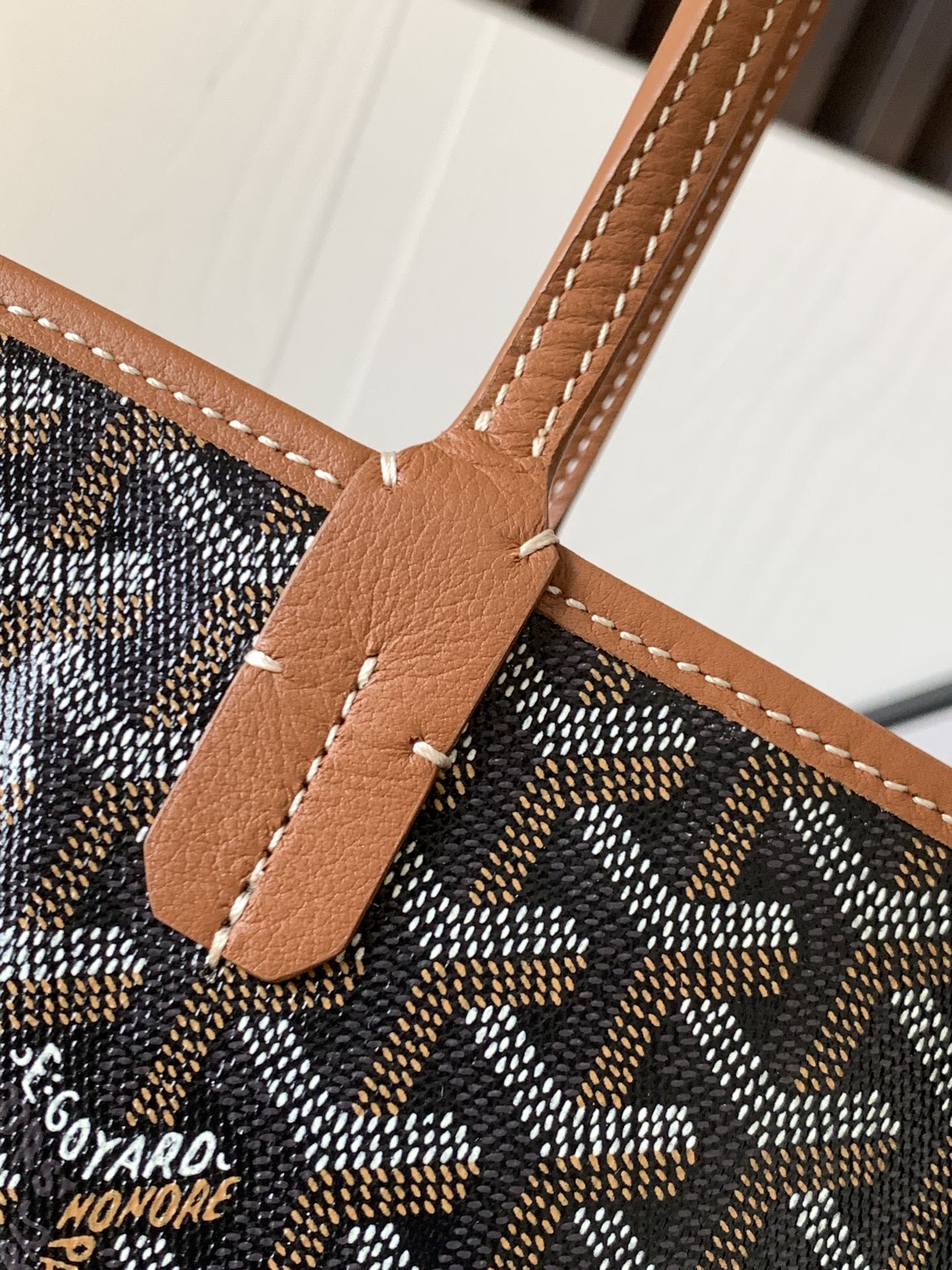 FWRD Renew Goyard Saint Louis PM Tote Bag in Black