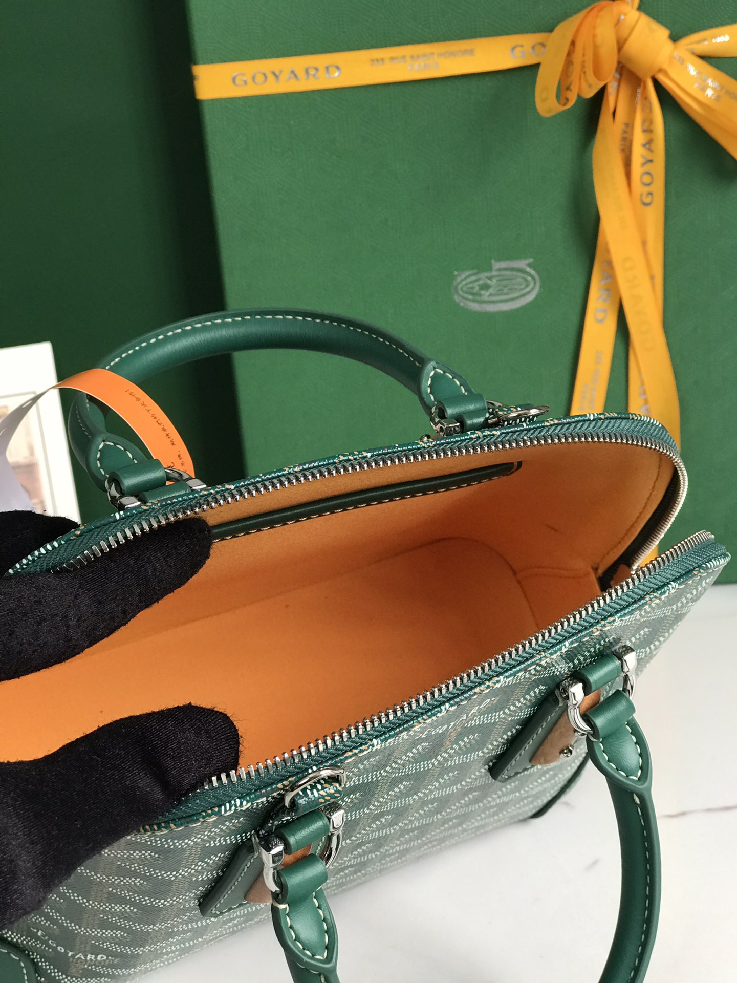 GOYARD Goyardine Mini Vendome Green 1391455 |