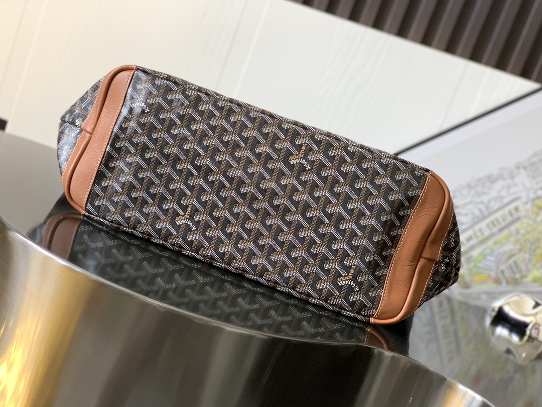 FWRD Renew Goyard Saint Louis PM Tote Bag in Black