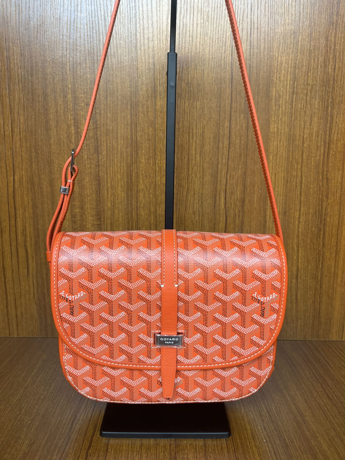 GOYARD Goyardine Belvedere II PM Messenger Bag Orange 457640