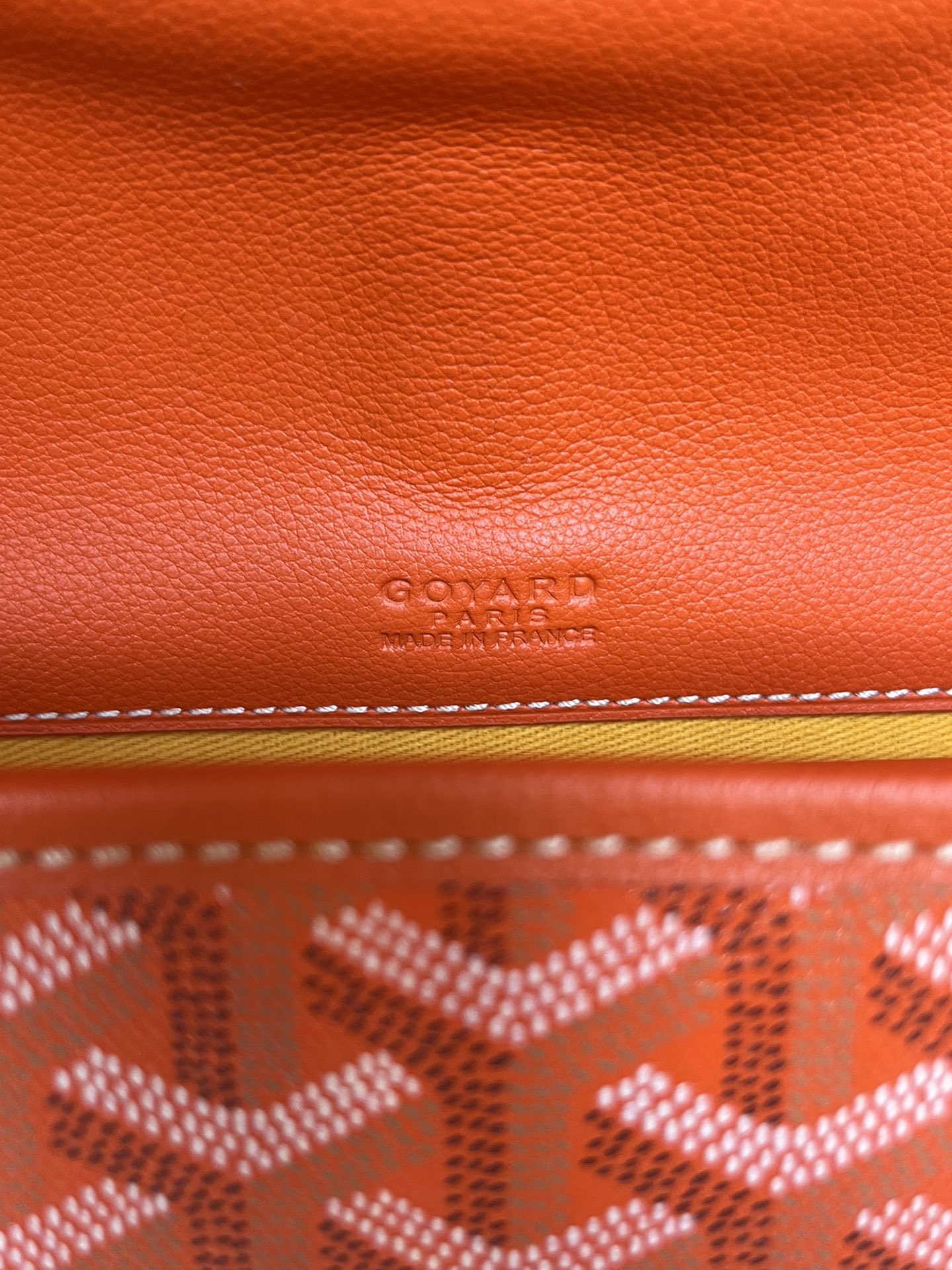 GOYARD Goyardine Belvedere II PM Messenger Bag Orange 457640