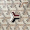 Goyard Goyardine Sand Artois PM Tote Palladium Hardware
