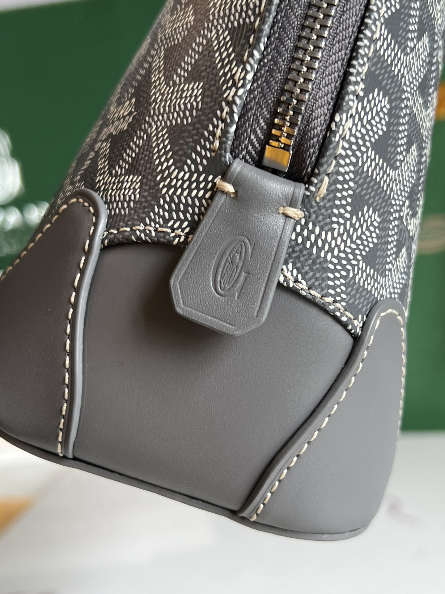 GOYARD Goyardine Mini Vendome Grey 1672266 |