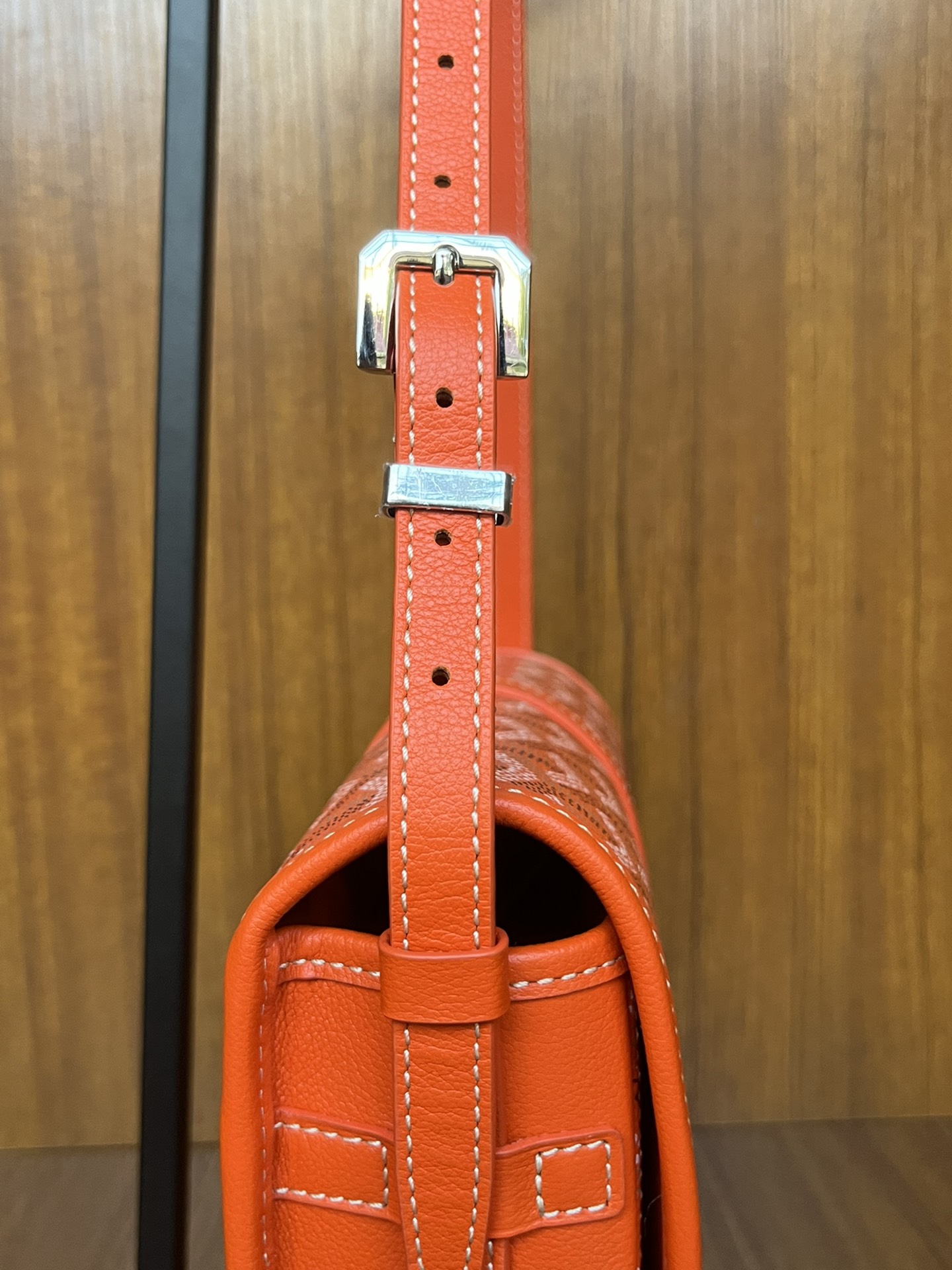 GOYARD Goyardine Belvedere II PM Messenger Bag Orange 457640