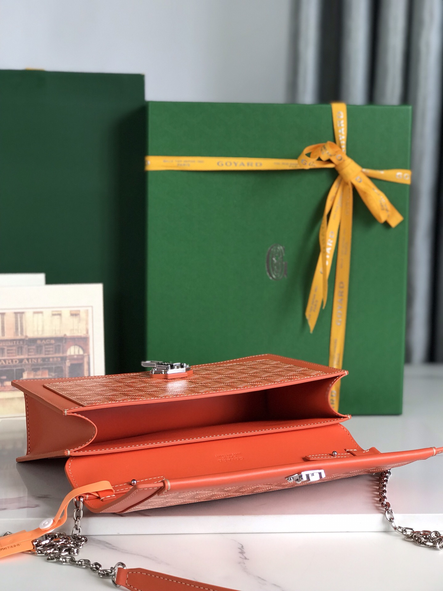 Goyard Duchesse Marie-Caroline Bag orange