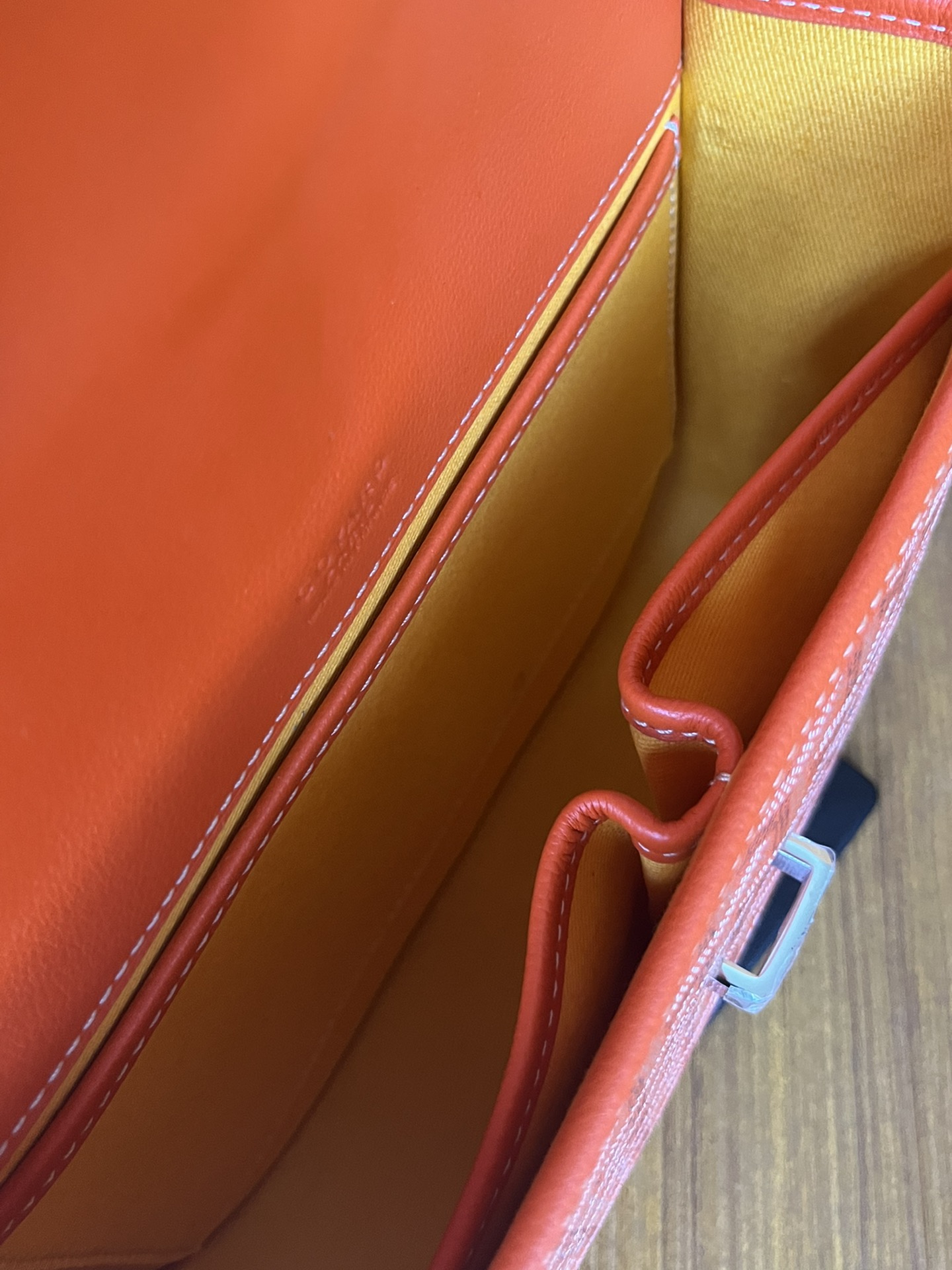 GOYARD Goyardine Belvedere II PM Messenger Bag Orange 457640