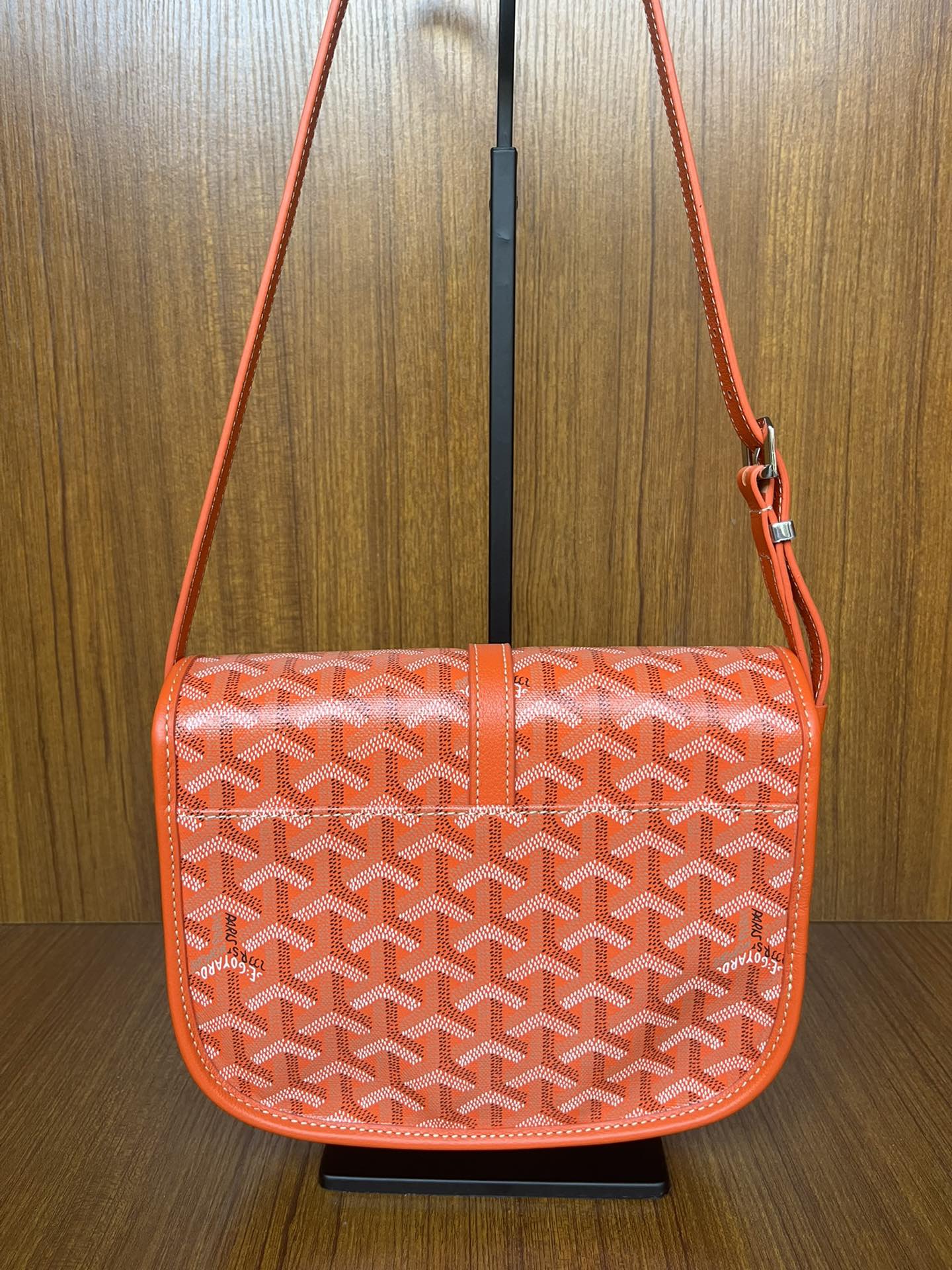GOYARD Goyardine Belvedere II PM Messenger Bag Orange 457640