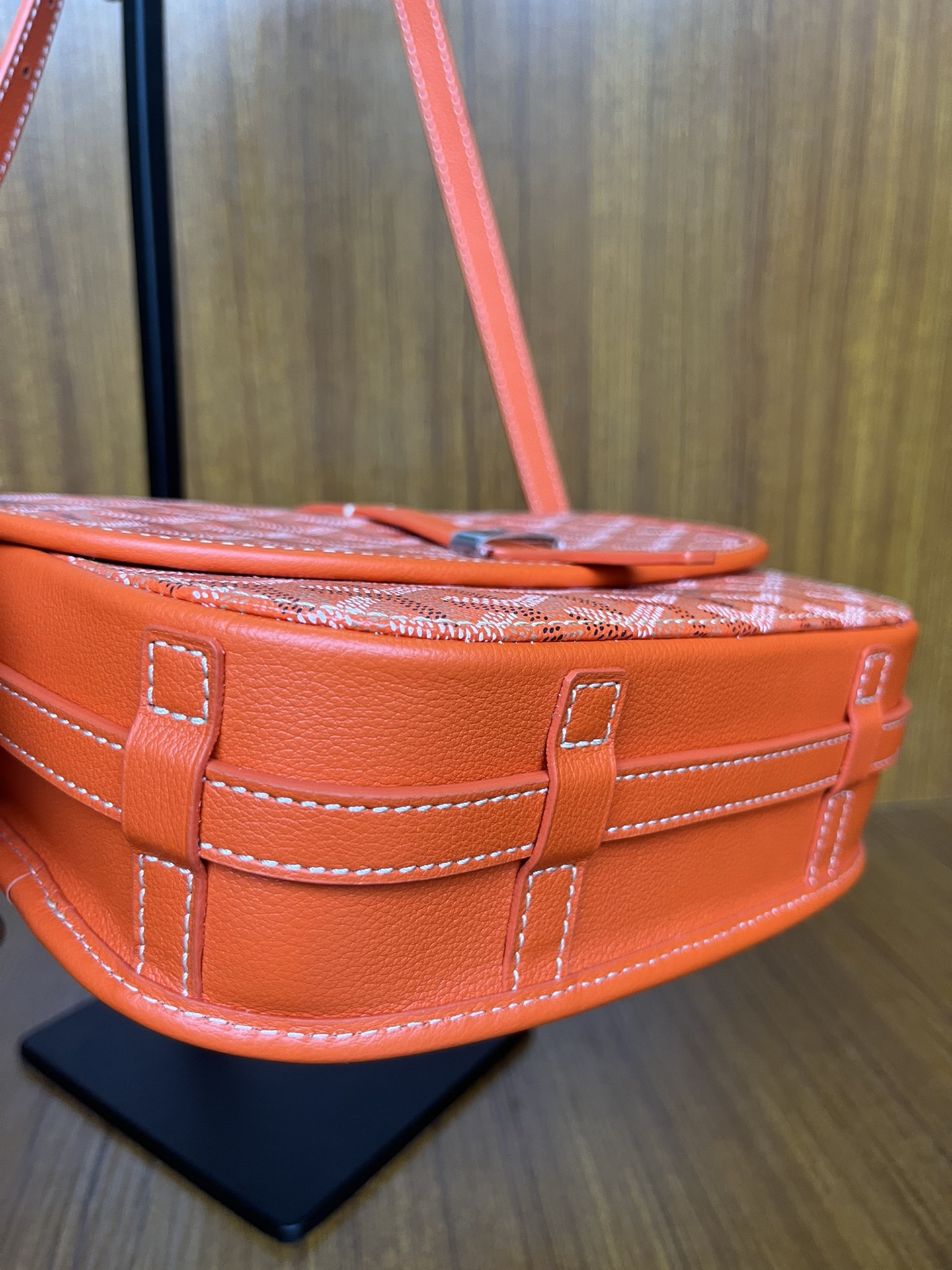 GOYARD Goyardine Belvedere II PM Messenger Bag Orange 457640