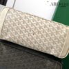 Goyard Goyardine Sand Artois PM Tote Palladium Hardware