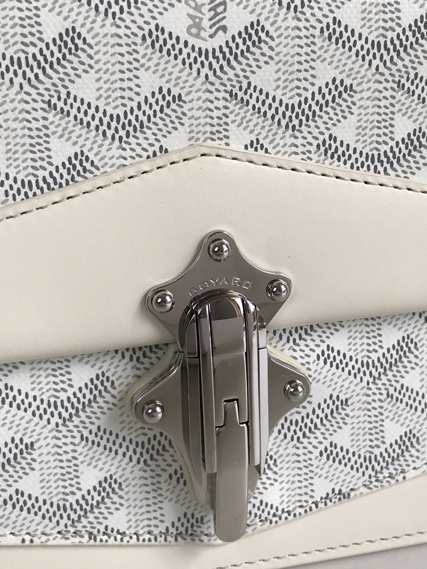 Goyard Duchesse Marie-Caroline Bag white
